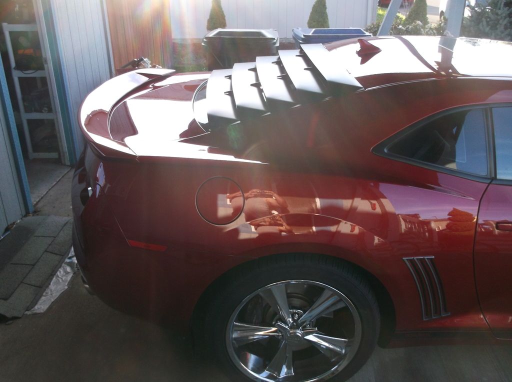 RPI splash guard install 5th Generation Camaro